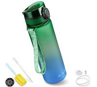 My Vesperbox Minny - Borraccia per bambini a prova di perdite, 350 ml, 500 ml, 750 ml, con cannuccia o colino, leggera borraccia in Tritan, senza BPA, per asilo, scuola