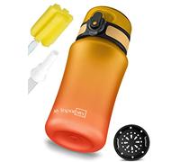 My Vesperbox Minny - Borraccia per bambini a prova di perdite, 350 ml, 500 ml, 750 ml, con cannuccia o colino, leggera borraccia in Tritan, senza BPA, per asilo, scuola