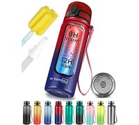 My Vesperbox - Thermo Minny - Borraccia in acciaio inox impermeabile - con paglia o setaccio - 400 ml, 600 ml - Borraccia in acciaio inox resistente per bambini e adulti - senza BPA