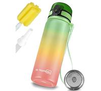 MY VESPERBOX Thermos in acciaio inox per bambini, con cannuccia e setaccio, per ragazzi e ragazze, borraccia termica per asilo e scuola, a prova di perdite, senza BPA