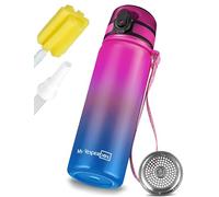 MY VESPERBOX Thermos in acciaio inox per bambini, con cannuccia e setaccio, per ragazzi e ragazze, borraccia termica per asilo e scuola, a prova di perdite, senza BPA
