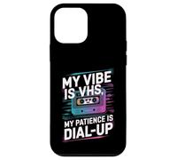 My Vibe Is VHS My Patience Dial-Up Divertente Custodia per iPhone 12 mini