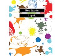 My Vibrant Home Learning Logbook: A Colourful A4 Education Journal | 120 Pages to Record Lessons, Goals & Achievements