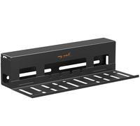my wall Gestione cavi da scrivania - HZ49L, canalina per cavi e supporto per prese elettriche e alimentatori, scatola Slide-In, 400 x 180 x 100 mm, portata fino a 3 kg