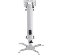 MYW H16-8WL - Supporto a soffitto per proiettore, bianco, fino a 20 kg