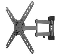 my wall Supporto da parete orientabile per TV HF12L, universale, montaggio a parete con distanza variabile dalla parete, verticale e orizzontale, VESA 75-300