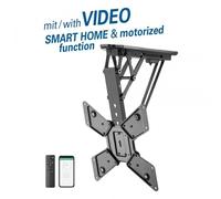 MYW HL43ML - Supporto TV a soffitto, inclinabile elettronicamente, 23''- 55'',