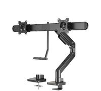 My Wall HL59L - Supporto da tavolo per monitor da 43,2 cm (17) - 81,3 cm (32), inclinabile, girevole, regolabile in altezza