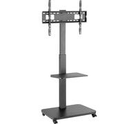 MYW HP108L - Supporto TV con rotelle, 37'' - 75'', regolabile in altezza