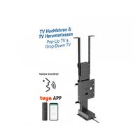 My Wall HP 66 L Motorisierter Tv-Lift Zum Incasso IN Mobile Coprire per TV T