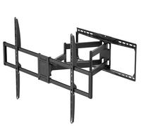 My Wall HP53L - Supporto da parete orientabile per TV da 50 a 105 pollici, carico massimo 75 kg, orientabile, inclinabile, distanza dalla parete variabile, XXL, con gestione dei cavi