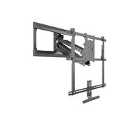 MYW HP55AL - Supporto a parete per TV e SB, 42''-65'', max 25 kg, mobile