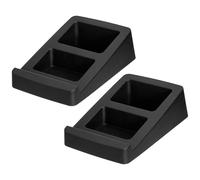 my wall Supporto da tavolo universale per altoparlante HS32-1L, confezione da 2, portata fino a 3 kg, angolo di inclinazione di 15°, supporto per altoparlanti, supporto da tavolo per altoparlanti,