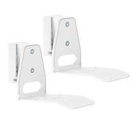 my wall HS41WL supporto da parete per casse acustiche, inclinabile, girevole, bianco, 2 pezzi