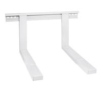 MYW HW2WL - Supporto per microonde, estraibile, bianco