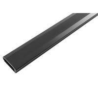 my wall HZ2-1,1L Canalina per cavi con chiusura a scatto, organizer per cavi per casa o ufficio, larghezza 60 mm, accesso rapido ai cavi