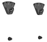 My wall Supporto da parete per TV ultra piatto, HE11L, per TV da 32-100 pollici (81-254 cm), distanza dalla parete di 2,4 cm