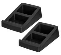 my wall Supporto da tavolo universale per altoparlante HS32-1L, confezione da 2, portata fino a 3 kg, angolo di inclinazione di 15°, supporto per altoparlanti, supporto da tavolo per altoparlanti,
