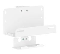 my wall Supporto per lettore multimediale - HZ53WL, montaggio su supporto TV con tubo da 35 mm, ripiano per ciabatta, supporto per scatola streaming, IP TV, console da gioco, accessori TV, portata