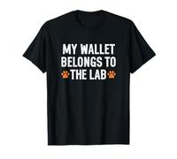 My Wallet Belongs to The Fox Red Lab Dad Labrador Retriever Maglietta
