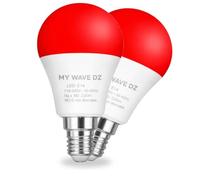 MY WAVE DZ Luce notturna spina per dormire e neonato, illuminazione rossa melatonina regolabile, 3 intensità, sensore automatico giorno/notte, non occupa la spina