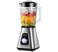 My Wave - Frullatore a tazza - Potenza 1300 W - Capacità di 1,5 L e 2 velocità + Pulse- per liquidi e solidi - Lame in acciaio inox e bicchiere rimovibile - Lavabile in lavastoviglie