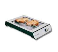 MY WAVE MWEMTOS-PLA Tostapane piatto con 2 tubi al quarzo, 600 W, grigio