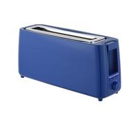 My Wave - Tostapane semplice 1 slot - Per tutti i tipi di pane e panineria - Potenza 1050 W - Temperatura regolabile e capacità per 2 toast - Funzioni di rilanciazione, scongelamento e arresto- Blu