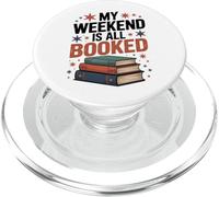My Weekend is all booked per gli amanti dei libri PopSockets PopGrip per MagSafe