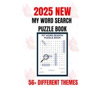 MY WORD SEARCH PUZZLE BOOK: 2025 NEW 56+ DIFFERENT THEMES | Relaxing Word Search Puzzle Book for Adults , Seniors and teenagers | Large Print 8.5 x 11