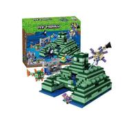 My world deep sea temple 21136 children's educational assembly building blocks interlocking toys 10734