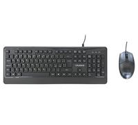 0000068629 Yashi KIT EXCLUSIVE TASTIERA + MOUSE CON FILO - NERA (MY541)
