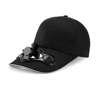 Mya Pannello solare estivo alimentato ventola di raffreddamento berretto da baseball esterno visiera visiera cappello spiaggia viaggi