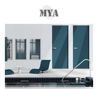 MYA Royal Pat - Porta filo muro scorrevole centro muro reversibile per interni