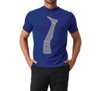 MyAGG Aldo Giovanni e Giacomo T-Shirt Garpez Blu (IT, Testo, M, Regular, Regular)
