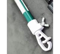 myAIMS - Stendibiancheria in metallo zincato normale per esterni, estensibile, asta estensibile per bucato, asta estensibile telescopica, 1 pezzo