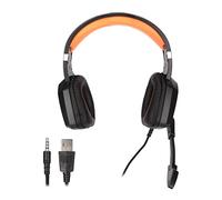 MYANEYPUO Cuffie da gioco Cuffie stereo Game Over Ear con controllo del volume, illuminazione RGB, compatibilità multipiattaforma per Switch per, driver ad anello magnetico da 40 mm ad alta
