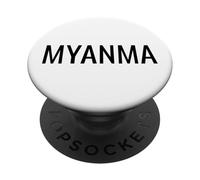 Myanma Bamar Myanmar Burma PopSockets PopGrip Adesivo