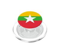 Myanmar Bandiera del Myanmar (Birmania) PopSockets PopGrip per MagSafe