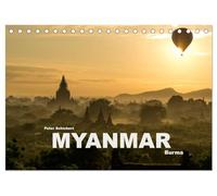 Myanmar - Burma (Tischkalender 2026 DIN A5 quer), CALVENDO Monatskalender: eines der faszinierendsten Länder Südostasiens in einem Kalender vom Reisefotografen Peter Schickert