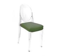 MYAREADESIGN IL CUSCINO per sedia KARTELL VICTORIA GHOST ecopelle GRETA