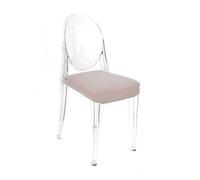 MYAREADESIGN IL CUSCINO per sedia KARTELL VICTORIA GHOST ecopelle GRETA