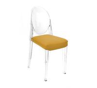 MYAREADESIGN IL CUSCINO per sedia KARTELL VICTORIA GHOST ecopelle GRETA