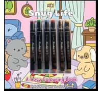 MyArtStorey Snug Life: A Cosy Colouring Book and Markers (Tascabile)