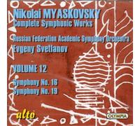 Nikolai Myaskovsky Symphonies Nos. 16 and 19 (CD) Album