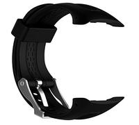 MYAYD Cinturino compatibile con Garmin Forerunner 10/15, cinturino di ricambio regolabile in silicone con strumento e barre a molla, da uomo