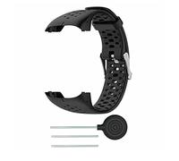 MYAYD Cinturino di ricambio compatibile con Polar M400/M430, cinturino di ricambio per orologio Polar M400/M430, per smartwatch da uomo e da donna,nero