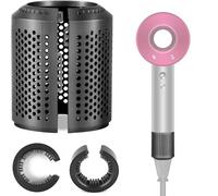 MYAYD Copertura esterna per filtro per asciugacapelli Dyson Supersonic HD01, HD03, HD07, HD08, HD15, accessorio per asciugacapelli, parti di ricambio per filtro esterno, colore grigio