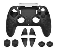 MYAYD Custodia antiscivolo per controller PS5 DualSense Edge Elite, custodia in silicone ergonomica accessorio per controller PS5