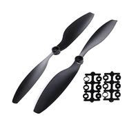 Myazs 1 Pair 1045 10x4.5 CW Elica CCW Prop Per RC Multicopter F450 Quadcopter Nero Elica Prop Elica Accessori Elica Titolari Prop Fix Paddle Holder Proteggere Paddle Clip